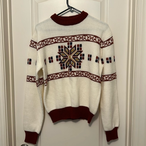 CREAM USA CAMPUS COTTON SWEATER